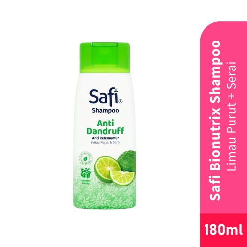SAFI Bionutrix Shampoo 180g - Limau Purut + Serai for Hair Shampoo, Syampoo, Shampoo Safi, 洗发水
