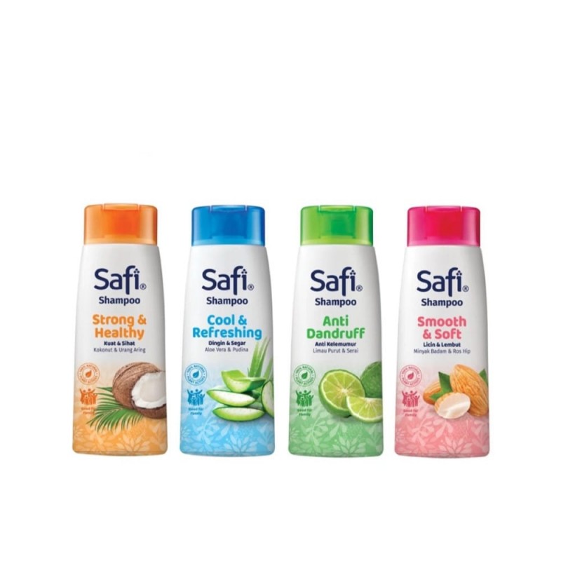 SAFI Bionutrix Shampoo 180g - Aloe Vera + Pudina for Hair Shampoo, Syampoo, Shampoo Safi, 洗发水