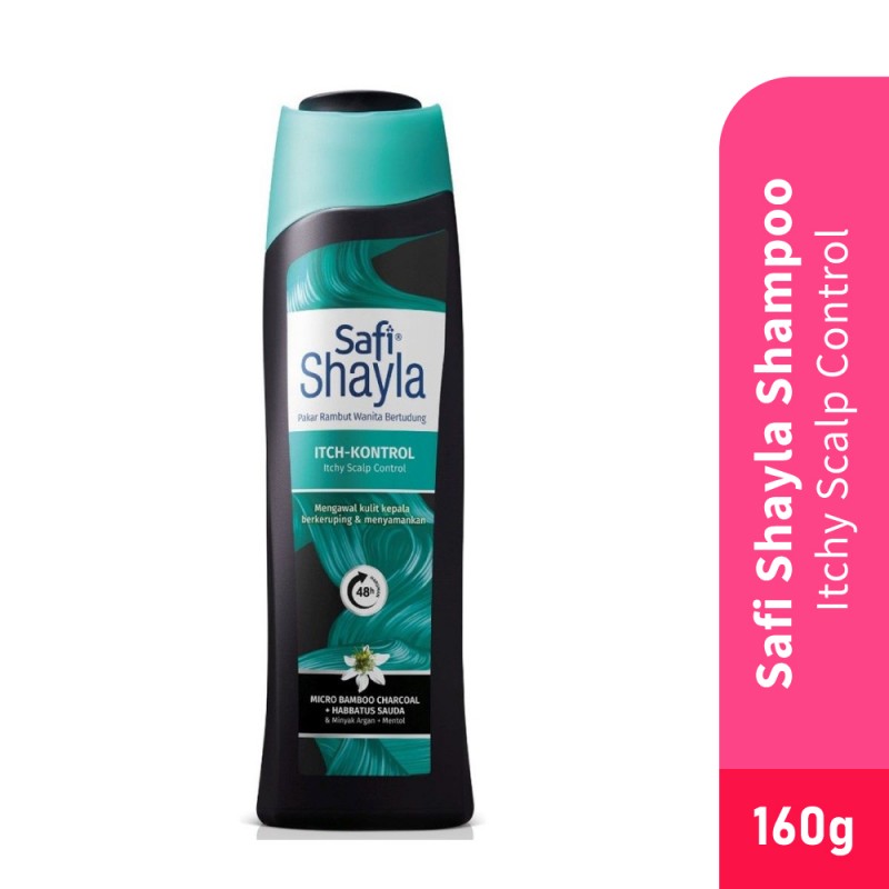 SAFI Shayla Shampoo Safi 160g - Itchy Scalp Control Hair Shampoo, Syampoo, Syampu, 洗发水