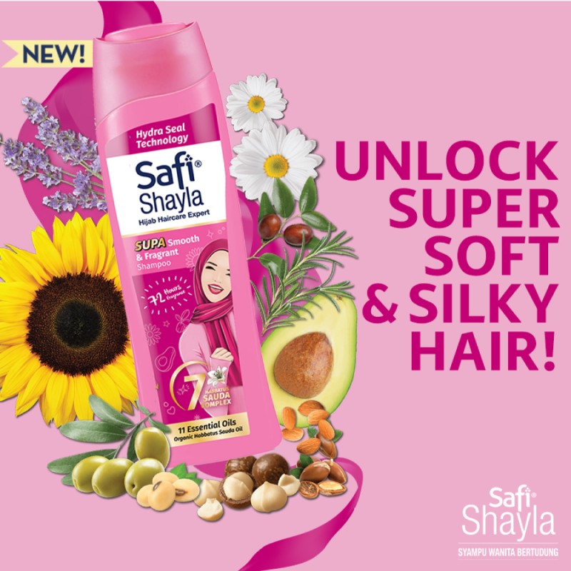SAFI Shayla Shampoo Safi 140g - Supa Smooth & Fragrant Hair Shampoo, Syampoo, Syampu, 洗发水
