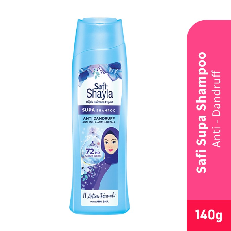 SAFI Shayla Shampoo Safi 140g - Supa Anti Dandruff Shampoo, Shampoo Kelemumur, Syampoo, 洗发水