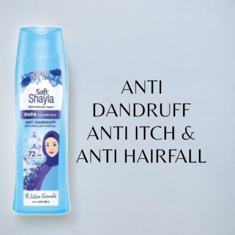 SAFI Shayla Shampoo Safi 140g - Supa Anti Dandruff Shampoo, Shampoo Kelemumur, Syampoo, 洗发水