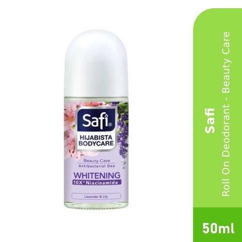 SAFI Antibacterial Deo Roll On 50ml - Beauty Care Deodorant Safi, Ketiak Wangi Deodorant