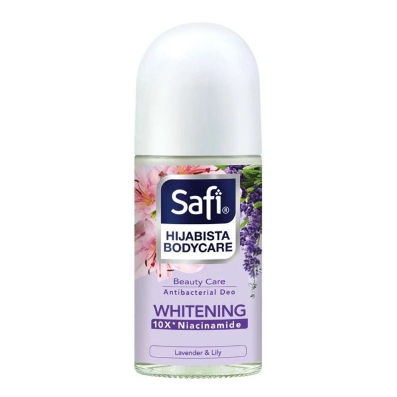 SAFI Antibacterial Deo Roll On 50ml - Beauty Care Deodorant Safi, Ketiak Wangi Deodorant