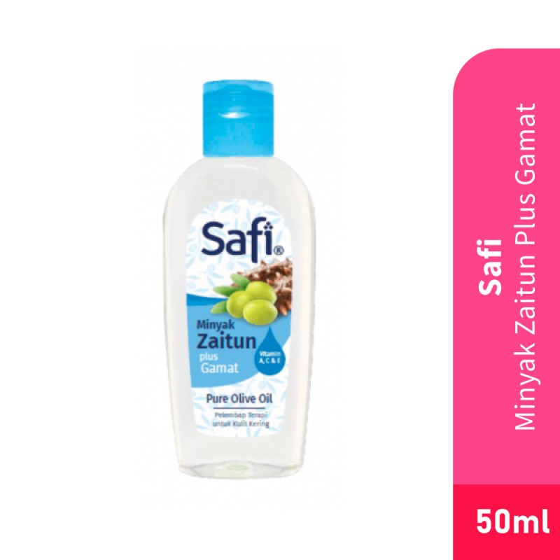 SAFI Minyak Zaitun Plus Gamat 50ml for Pure Olive Oil, Minyak Zaitun Original, Olive Oil