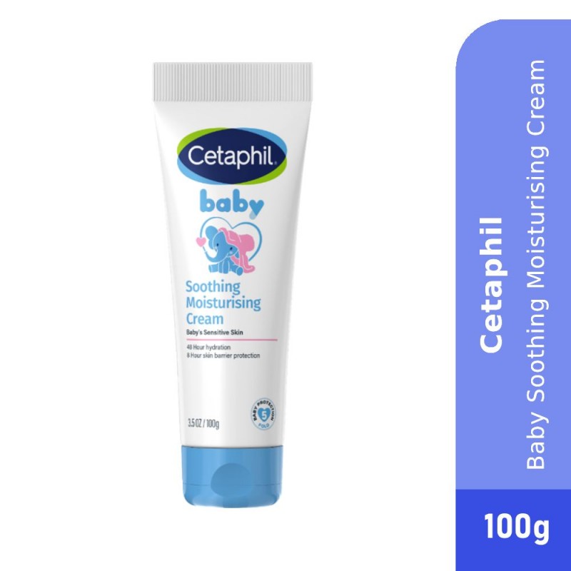 CETAPHIL Baby Cream Soothing Moisturising 100g for Cream Baby, Baby Cream, Cetaphil Baby Lotion