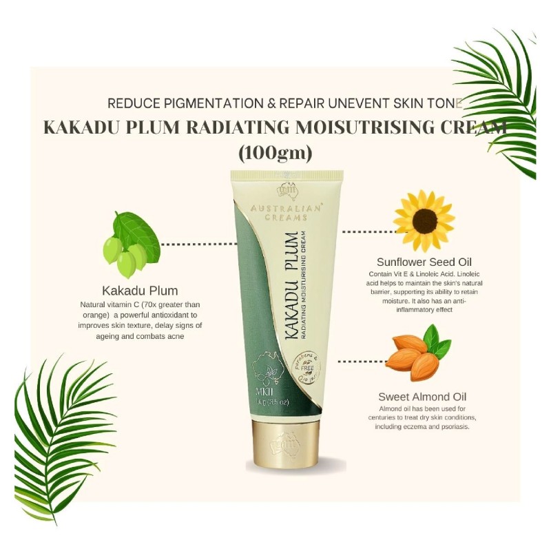 [CLEARANCE] AUSTRALIAN CREAM MK II Kakadu Plum Radiating Moisturizing Cream 100g (EXP: 2/2026)