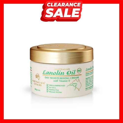 [CLEARANCE] AUSTRALIAN CREAM MK II Lanolin Oil Day Moisturizing Cream 250g Eczema Cream (EXP: 3/2026)