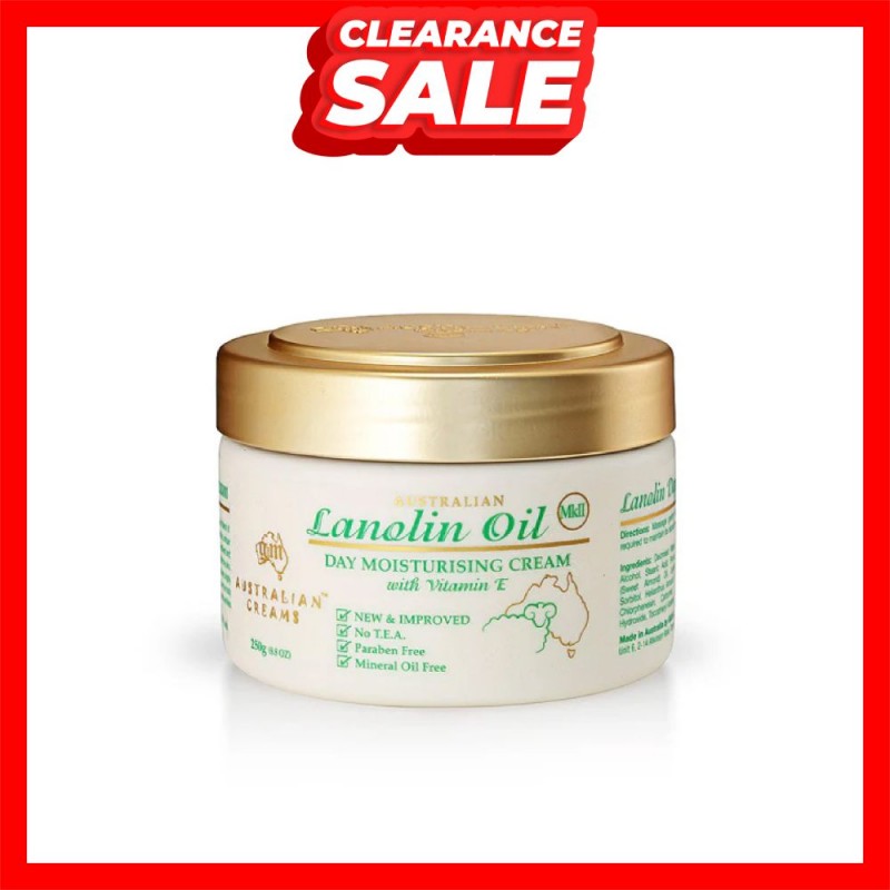 [CLEARANCE] AUSTRALIAN CREAM MK II Lanolin Oil Day Moisturizing Cream 250g Eczema Cream (EXP: 3/2026)