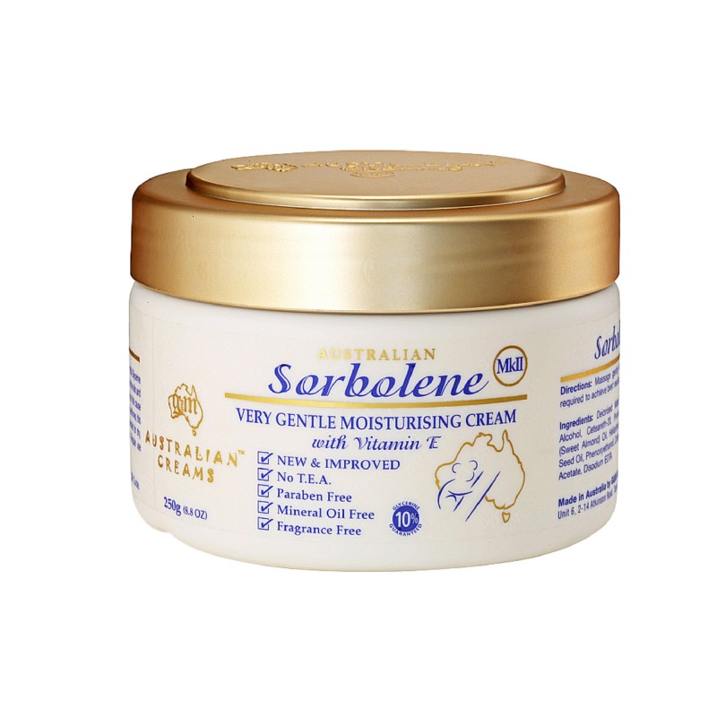 AUSTRALIAN CREAM MK II Sorbolene Very Gentle Moisturizing Cream 250g For Eczema, Dry Skin