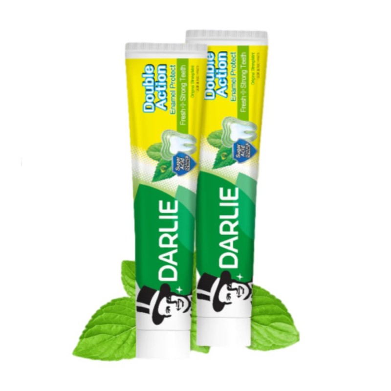 DARLIE Double Action Enamel Protect 200g X 2's for Darlie Toothpaste, Ubat Gigi, 牙膏