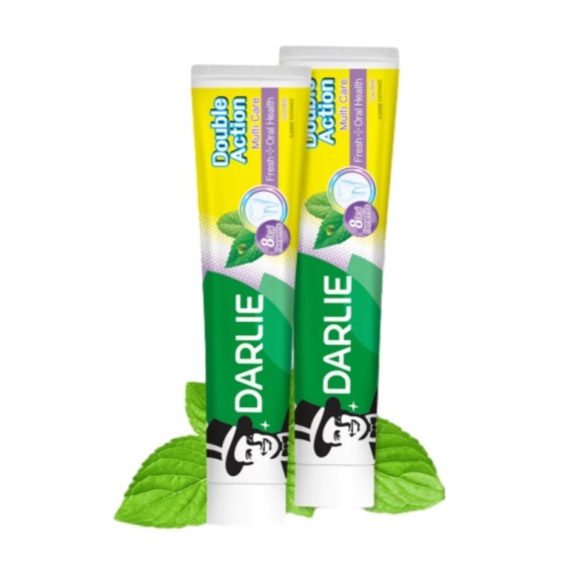 DARLIE Double Action Multi Care 225g X 2's for Darlie Toothpaste, Ubat Gigi, 牙膏