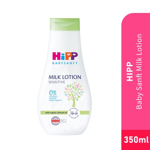 HIPP Babysanft Milk Lotion 350ml for Hipp Lotion Baby, Baby Lotion, Baby Moisturizer