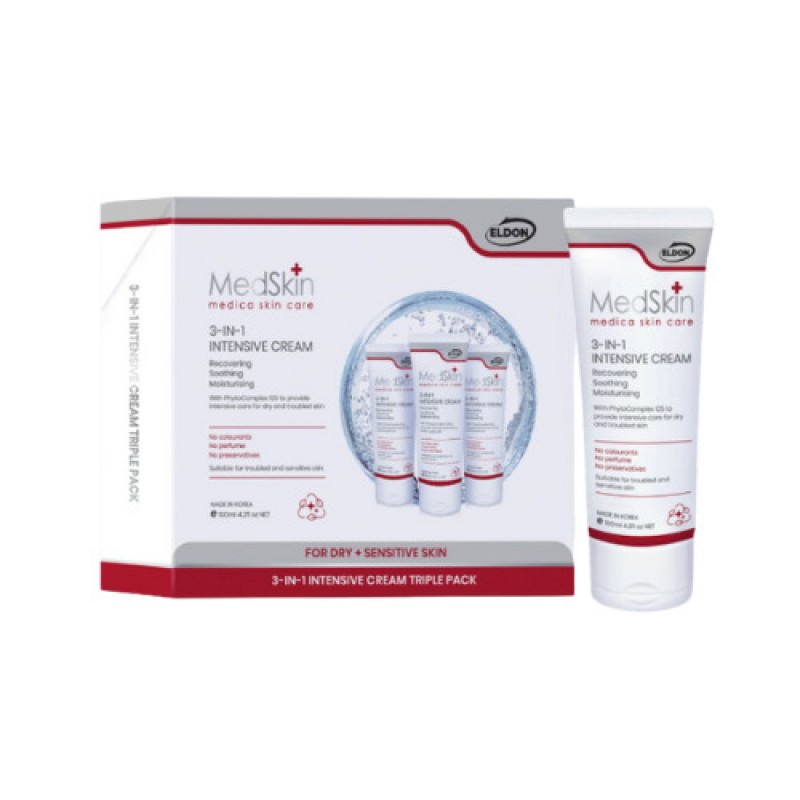 ELDON MEDSKIN 3 IN 1 INTENSIVE CREAM 100ML X 3