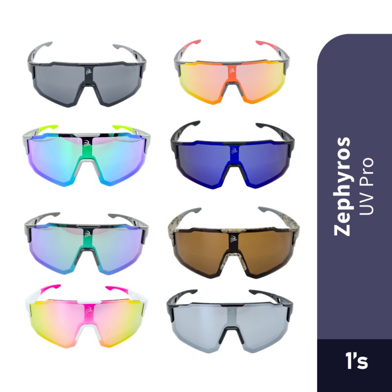 ZEPHYROS UV Pro 1's for Running Spec, Sport Sunglasses, Spek Running, Spek Mata Sukan