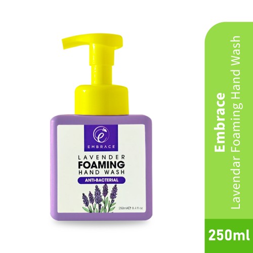 EMBRACE Antibacterial Foaming Hand Wash 250ml for Sabun Cuci Tangan, Handwash, 洗手液