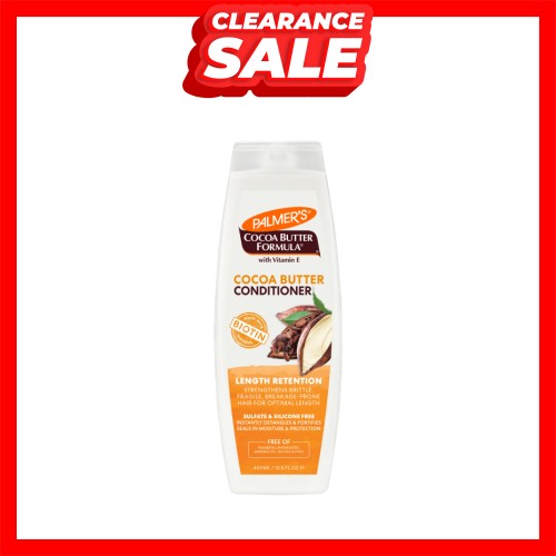 [CLEARANCE] PALMER'S COCOA BUTTER FORMULA LENGTH RETENTION CONDITIONER 400ML (EXP: 3/2026)