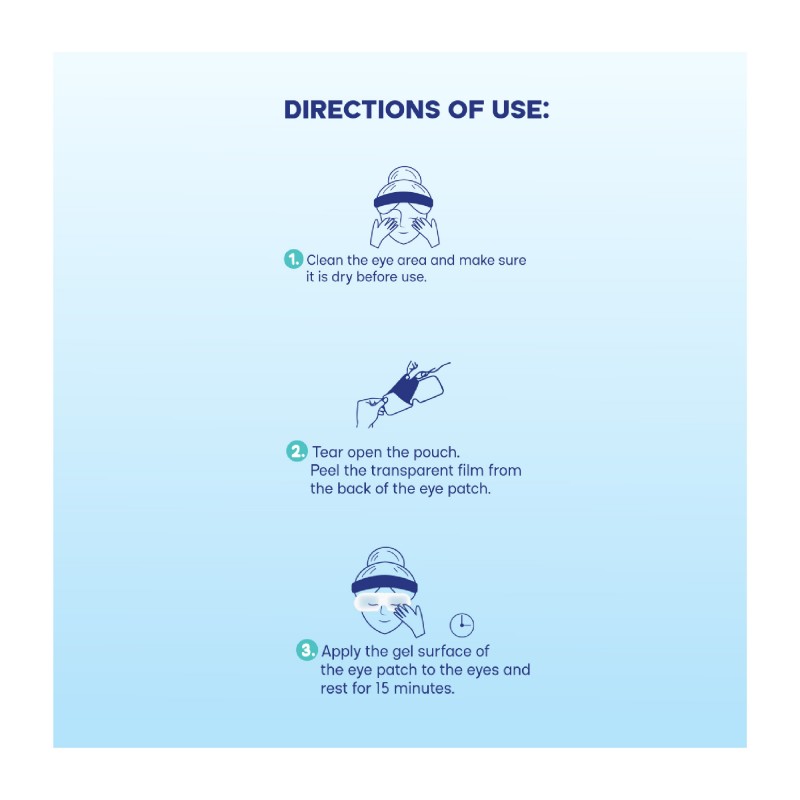 Suparkool Cooling Eye Patch 5's for Eye, Patch