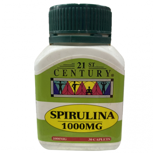 21st Century Spirulina 1000MG 30'S