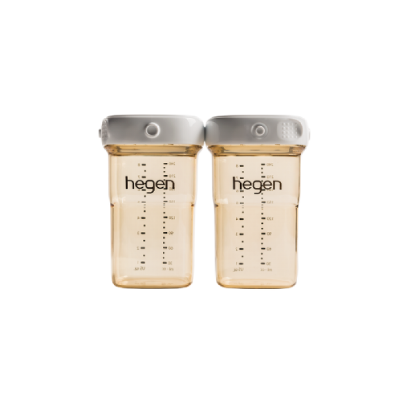 HEGEN PCTO 240ML/8OZ Breast Milk Storage PPSU 2's - Bottle Feeding , Baby Feeding , Breastmilk Storage Bottle