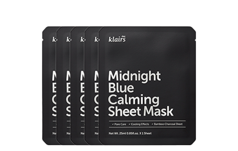 Klairs Midnight Blue Calming Sheet Mask 5's