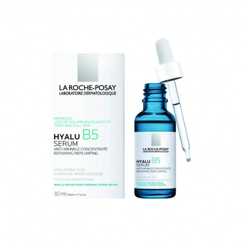LA ROCHE POSAY Hyalu B5 Serum Anti-Wrinkle Concentrate 30ml - Anti Anging Face Serum For Anti Wrinkle & Fine Lines 精华液