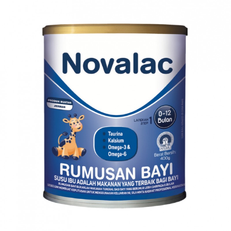 Novalac Step 1 Infant Formula 800G 0-12 Bulan