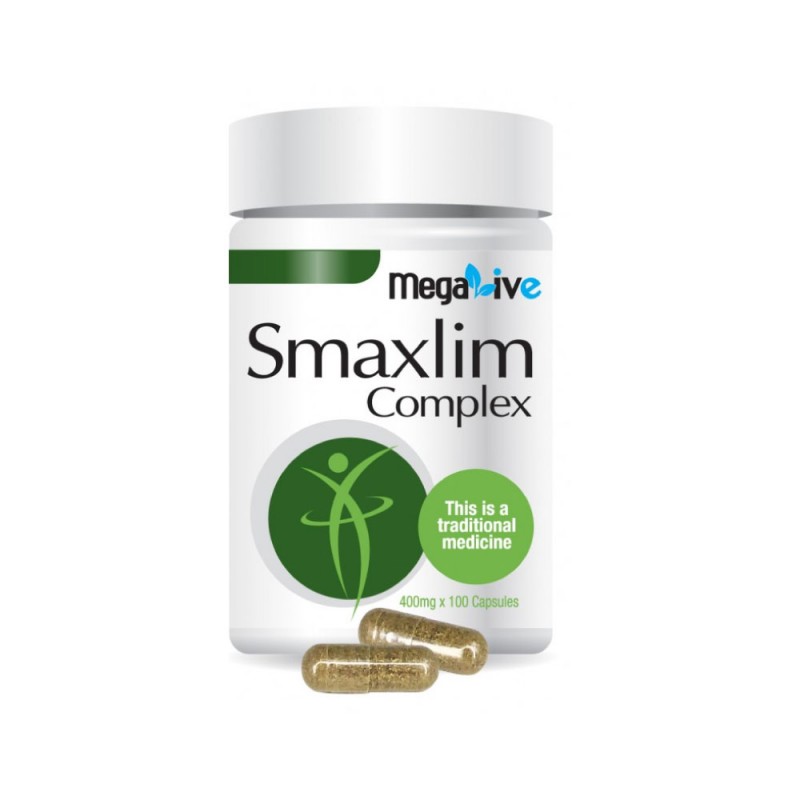 MEGALIVE Smaxlim Complex 400mg 100's Slimming Product Lulus KKM, Supplement Kurus