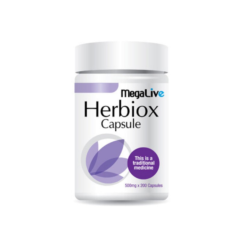 MEGALIVE Herbiox 200's Anti Inflammatory Supplements, Ubat Panas