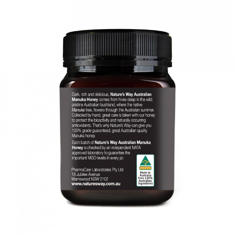 Nature's Way Australian Manuka Honey MGO100 1kg (Madu support for immunity & digestive balance)/活性蜂蜜