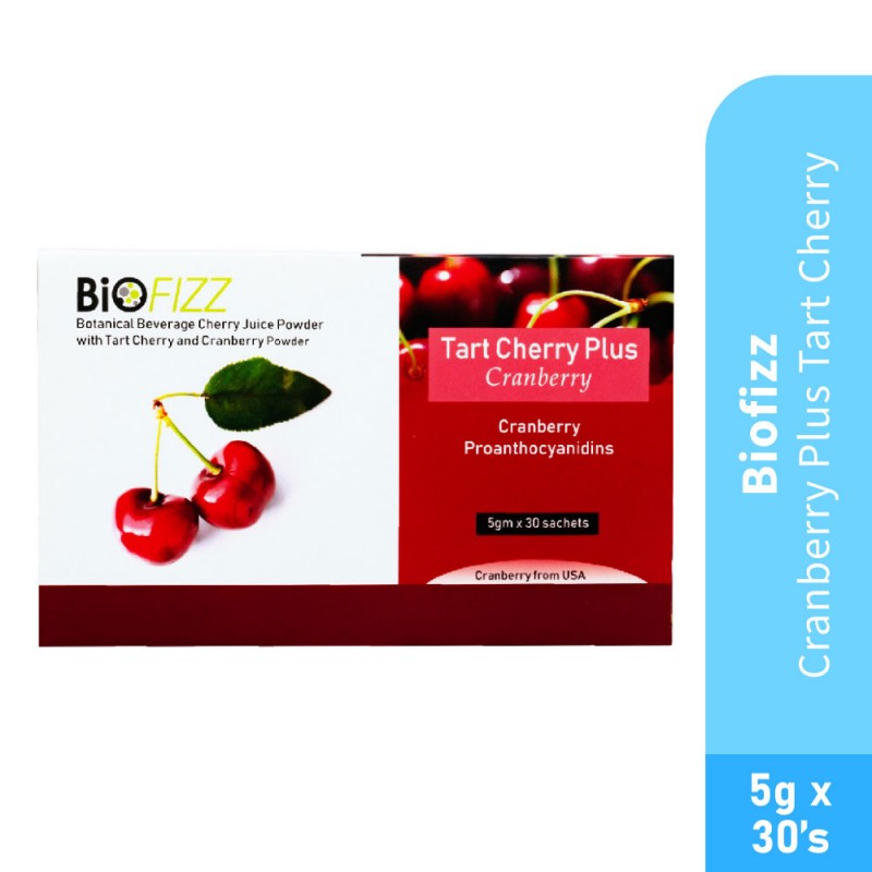 BIOFIZZ Cranberry Plus Tart Cherry 5g X 30'S