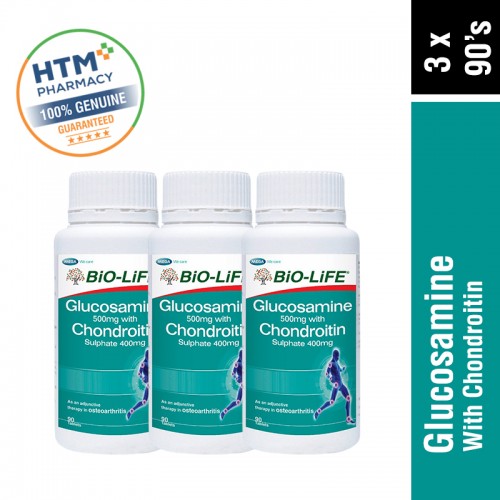 Bio-Life Glucosamine With Chondroitin 90'S x 3