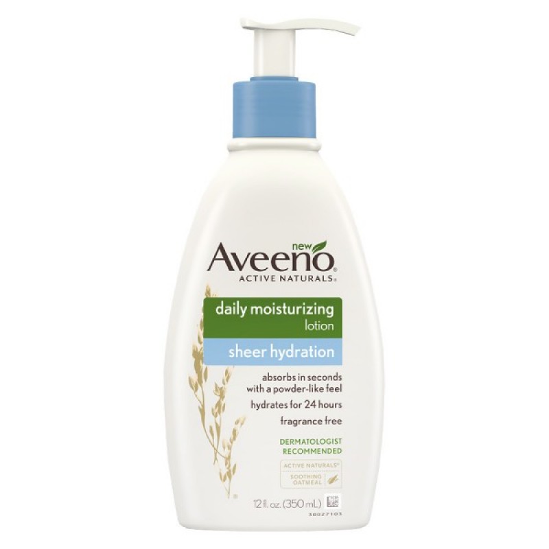 Aveeno Active Naturals Daily Moisturizing Lotion Sheer Hydration 350ML