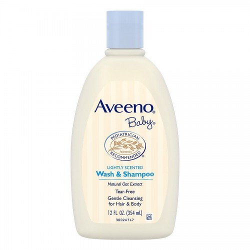 Aveeno Baby Lightly Scented Wash & Shampoo 354ML