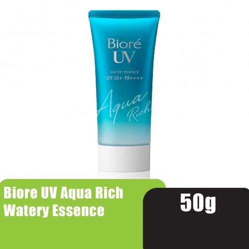 Biore Uv Aqua Sunscreen Rich Watery Essence Spf 50+ 50g - UV Protection Sunscreen SPF 50 防曬霜