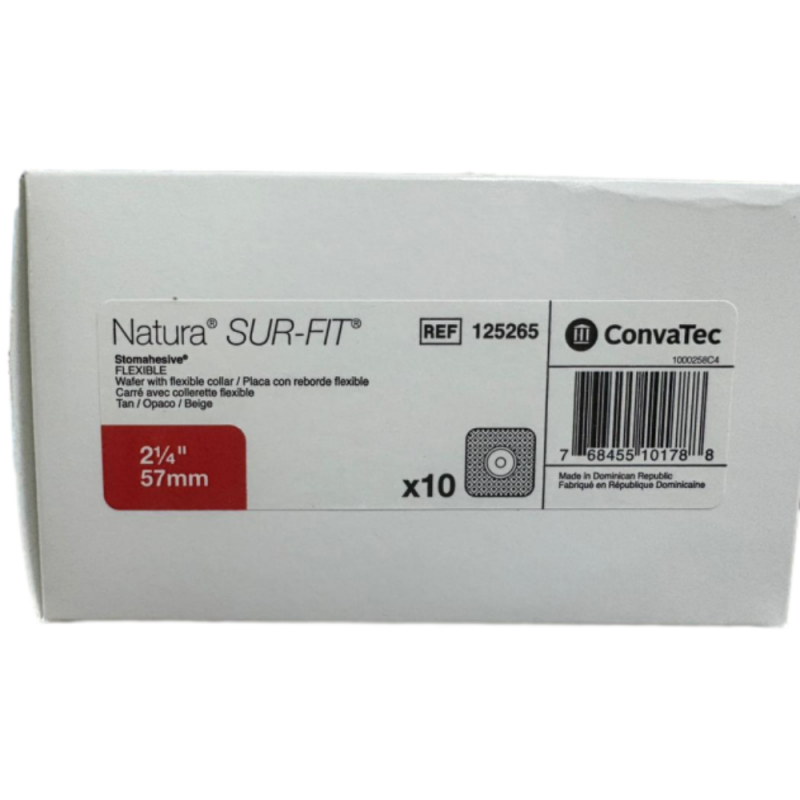 ConvaTec SUR-FIT Natura Stomahesive Flexible (57mm) 125265 – 10’s