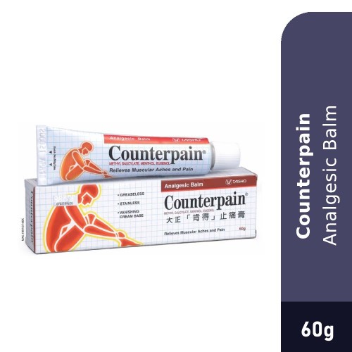 COUNTERPAIN Analgesic Cream 60g foe Sore Muscle Relief