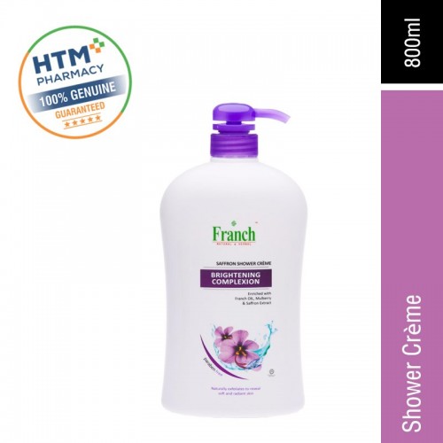 FRANCH SHOWER CREME 800ML - SAFFRON