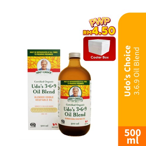 Udo's  3.6.9 Organic Vegetable Oil Blend 500ml