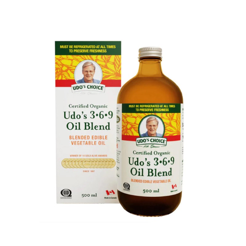 Udo's  3.6.9 Organic Vegetable Oil Blend 500ml