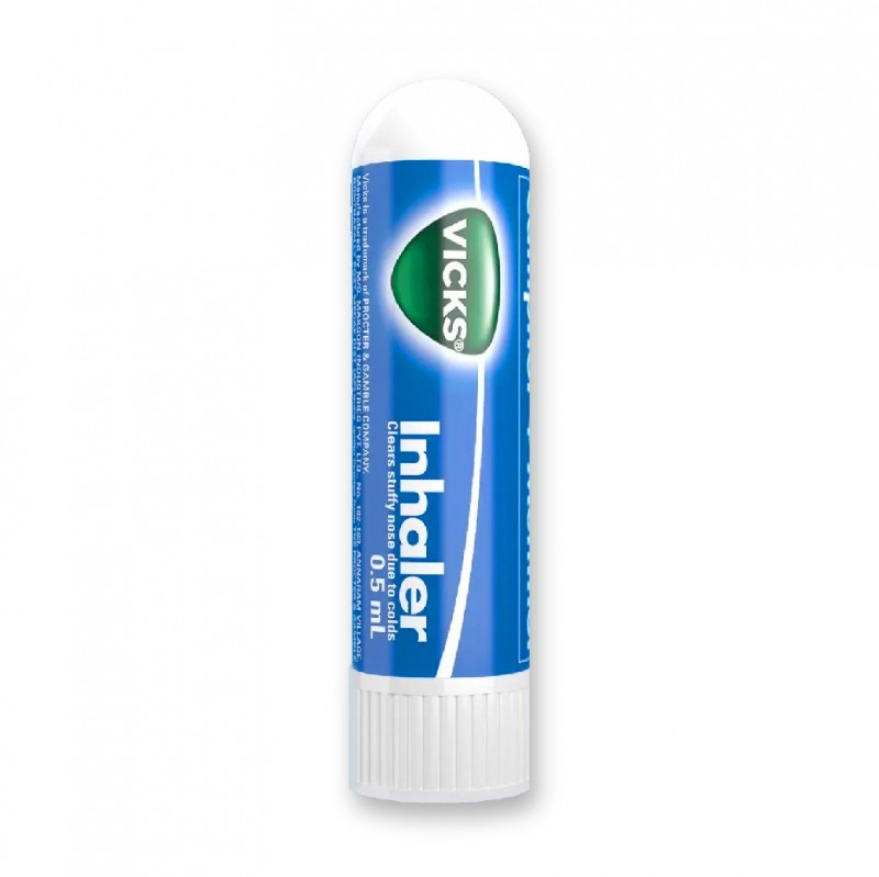 VICKS Inhaler 0.5ml - Inhaler Hidung Clear Stuffy Nose & Nose Blocked Relief