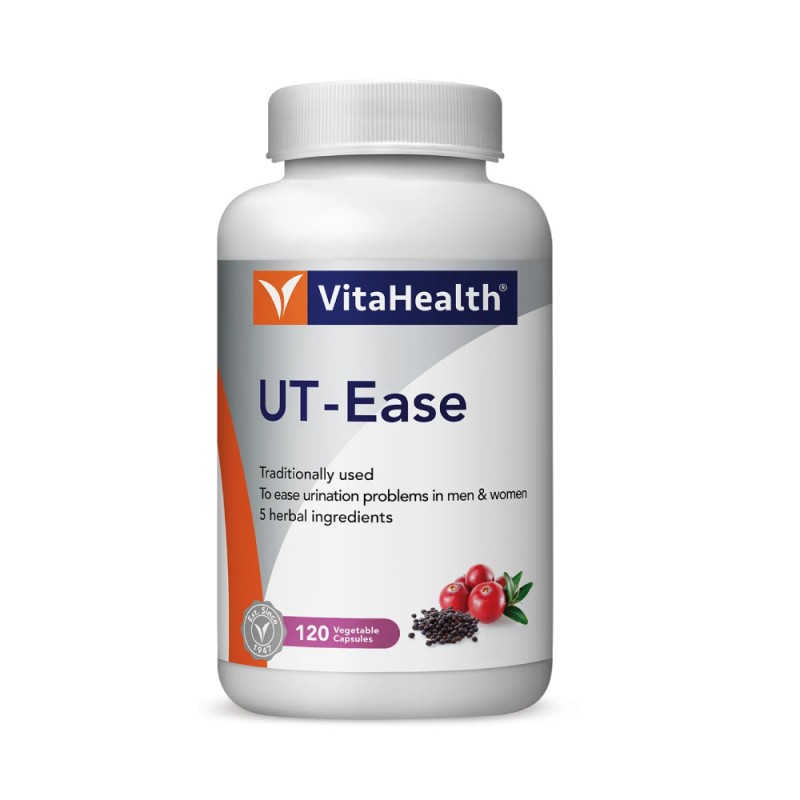VITAHEALTH Ut-ease 120's - Cranberry ,Saw Palmetto, Urinary