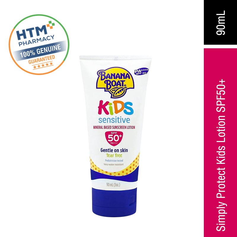Banana Boat Simply Protect Kids Lotion SPF50+ 90ml