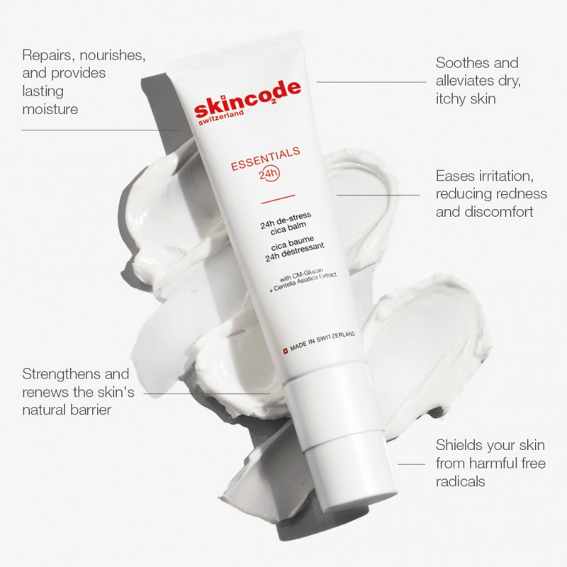 Skincode Essentials 24h De-Stress Cica Balm 50ml