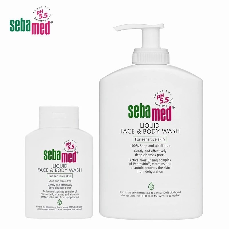Sebamed Liquid Face & Body Wash 1000ML