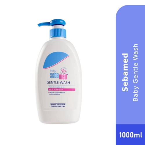Sebamed Baby Gentle Wash 1000ml for Baby Body Wash with Allantoin