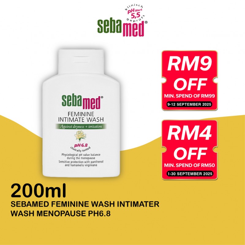 Sebamed Feminine Intimate Wash Menopause Ph6.8 200ML