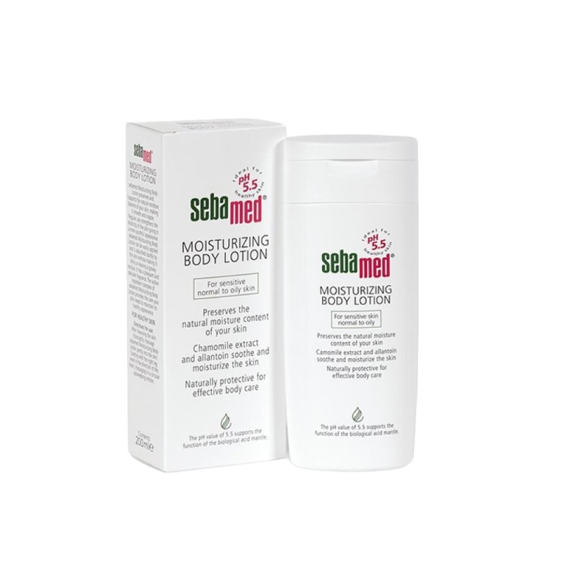 SEBAMED Moisturizing Body Lotion 200ml for Pelembab Muka, Moisturizer, Lotion Badan, Moisturiser, 保湿