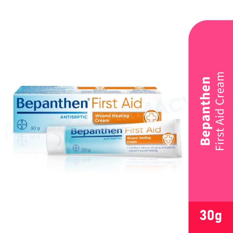 BEPANTHEN First Aid Cream 30g for Antiseptic Cream, Wound Cream, First Aid