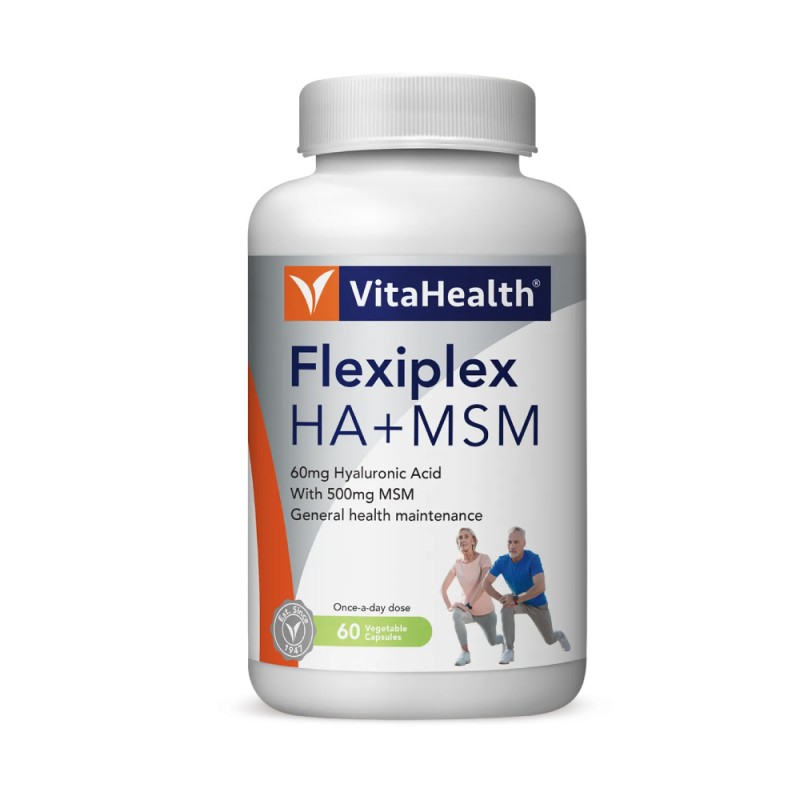 VITAHEALTH Flexiplex HA+MSM 60'S- Hyaluronic Acid, Joint Supplement, Joint